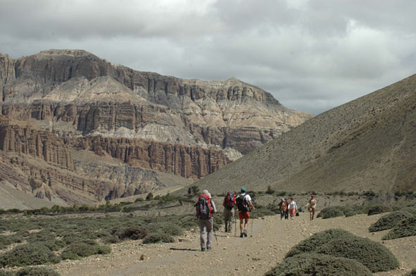 Iniza il trekking